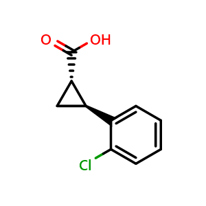 (1S,2S)-2-(2-Chlorophenyl)cyclopropanecarboxylic Acid