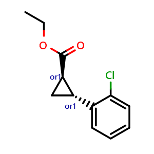 Ethyl trans-2-(2-Chlorophenyl)cyclopropanecarboxylate