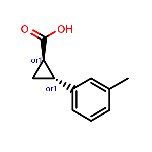 trans-2-(m-Tolyl)cyclopropanecarboxylic Acid