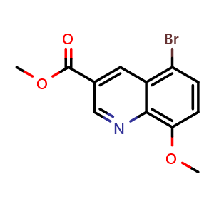 Methyl 5-Bromo-8-methoxyquinoline-3-carboxylate
