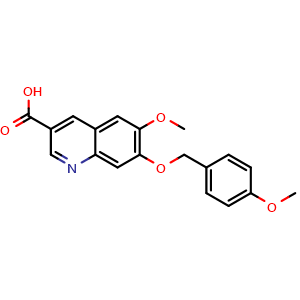 6-Methoxy-7-[(4-methoxybenzyl)oxy]quinoline-3-carboxylic Acid
