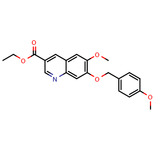 Ethyl 6-Methoxy-7-[(4-methoxybenzyl)oxy]quinoline-3-carboxylate