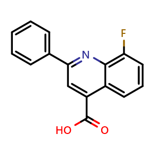 8-Fluoro-2-phenylquinoline-4-carboxylic Acid