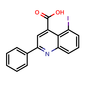 5-Iodo-2-phenylquinoline-4-carboxylic Acid