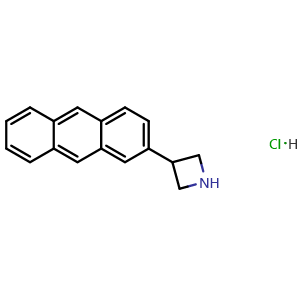 3-(2-Anthryl)azetidine Hydrochloride