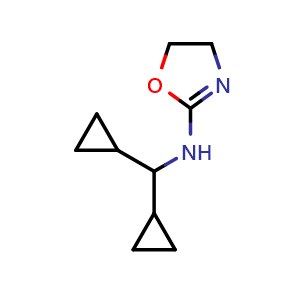 N-(Dicyclopropylmethyl)-4,5-dihydrooxazol-2-amine