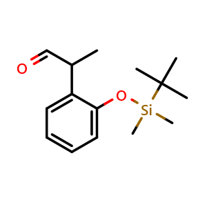 2-[2-[(tert-Butyldimethylsilyl)oxy]phenyl]propanal