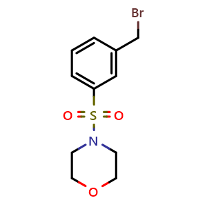 4-[[3-(Bromomethyl)phenyl]sulfonyl]morpholine