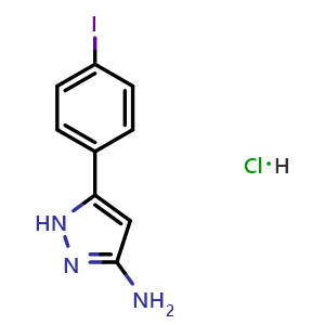 3-Amino-5-(4-iodophenyl)-1H-pyrazole Hydrochloride