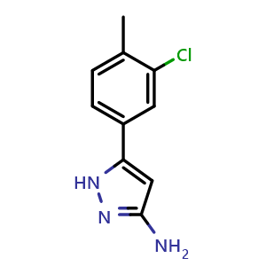 3-Amino-5-(3-chloro-4-methylphenyl)pyrazole
