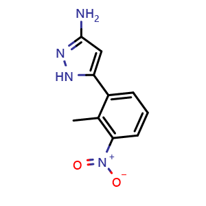 3-Amino-5-(2-methyl-3-nitrophenyl)pyrazole