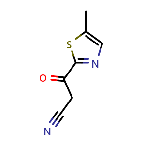 3-(5-Methyl-2-thiazolyl)-3-oxopropanenitrile