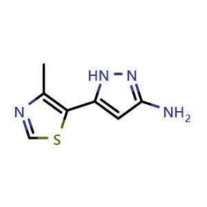 3-Amino-5-(4-methyl-5-thiazolyl)pyrazole