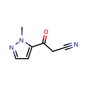 3-(1-Methyl-5-pyrazolyl)-3-oxopropanenitrile
