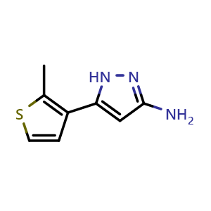 3-Amino-5-(2-methyl-3-thienyl)pyrazole