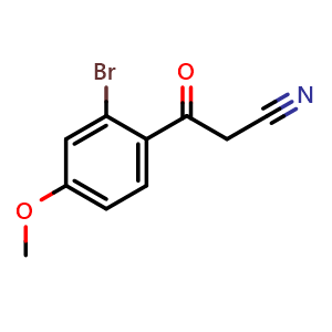 3-(2-Bromo-4-methoxyphenyl)-3-oxopropanenitrile