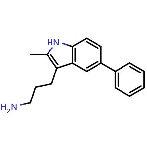 3-(2-Methyl-5-phenyl-3-indolyl)-1-propanamine