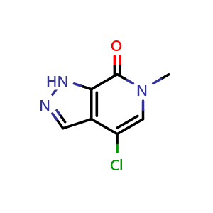 4-Chloro-6-methyl-1H-pyrazolo[3,4-c]pyridin-7(6H)-one