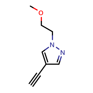 4-Ethynyl-1-(2-methoxyethyl)-1H-pyrazole