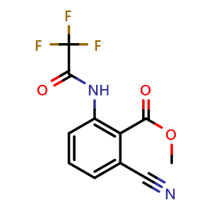 Methyl 2-Cyano-6-(2,2,2-trifluoroacetamido)benzoate