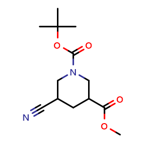 Methyl 1-Boc-5-cyanopiperidine-3-carboxylate