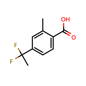 4-(1,1-Difluoroethyl)-2-methylbenzoic Acid