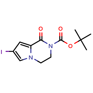 2-Boc-7-iodo-3,4-dihydropyrrolo[1,2-a]pyrazin-1(2H)-one