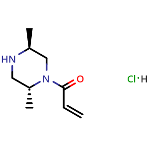 1-[(2R,5S)-2,5-Dimethyl-1-piperazinyl]-2-propen-1-one Hydrochloride