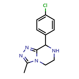 8-(4-Chlorophenyl)-3-methyl-5,6,7,8-tetrahydro-[1,2,4]triazolo[4,3-a]pyrazine