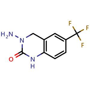 3-Amino-6-(trifluoromethyl)-3,4-dihydroquinazolin-2(1H)-one