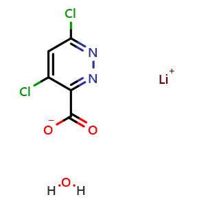 Lithium 4,6-Dichloropyridazine-3-carboxylate Hydrate