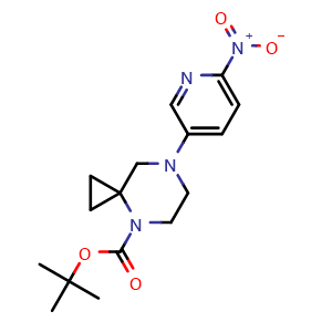 tert-Butyl 7-(6-Nitropyridin-3-yl)-4,7-diazaspiro[2.5]octane-4-carboxylate