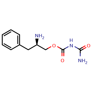 Chemical structure of (2R)-(2-Amino-3-phenylpropoxycarbonyl)urea , CAS 1807952-54-0, AChemBlock V148818