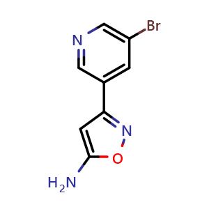 5-Amino-3-(5-bromo-3-pyridyl)isoxazole