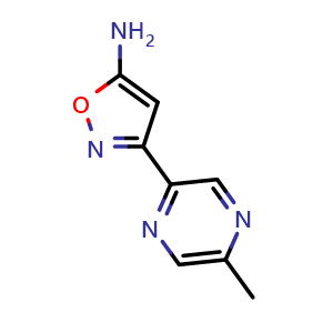 5-Amino-3-(5-methyl-2-pyrazinyl)isoxazole