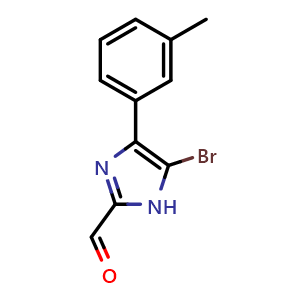 5-Bromo-4-(m-tolyl)imidazole-2-carbaldehyde