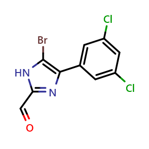 5-Bromo-4-(3,5-dichlorophenyl)imidazole-2-carbaldehyde
