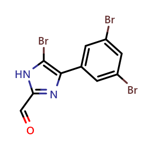5-Bromo-4-(3,5-dibromophenyl)imidazole-2-carbaldehyde