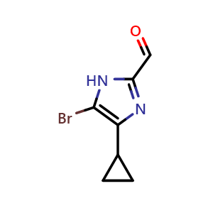 5-Bromo-4-cyclopropylimidazole-2-carbaldehyde