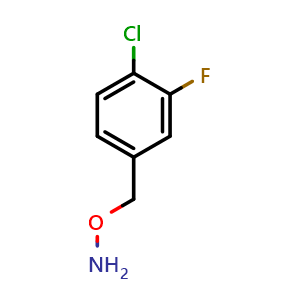 O-(4-Chloro-3-fluorobenzyl)hydroxylamine