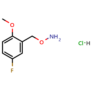 O-(5-Fluoro-2-methoxybenzyl)hydroxylamine Hydrochloride