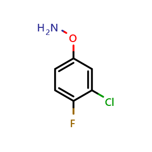 O-(3-Chloro-4-fluorophenyl)hydroxylamine