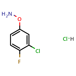 O-(3-Chloro-4-fluorophenyl)hydroxylamine Hydrochloride