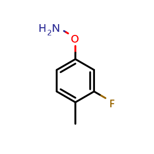 O-(3-Fluoro-4-methylphenyl)hydroxylamine