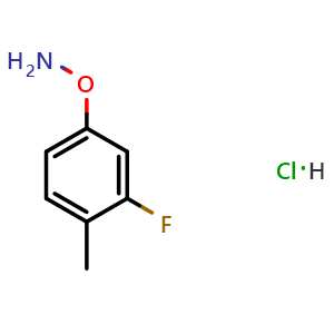 O-(3-Fluoro-4-methylphenyl)hydroxylamine Hydrochloride