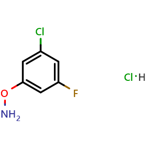 O-(3-Chloro-5-fluorophenyl)hydroxylamine Hydrochloride