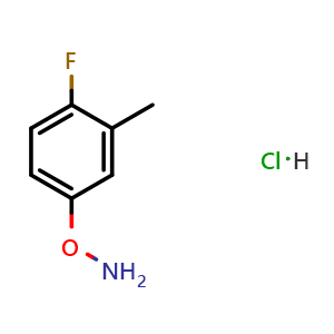 O-(4-Fluoro-3-methylphenyl)hydroxylamine Hydrochloride