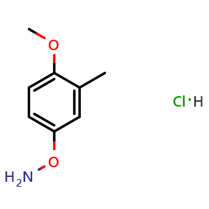 O-(4-Methoxy-3-methylphenyl)hydroxylamine Hydrochloride