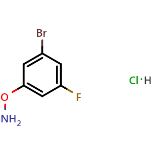 O-(3-Bromo-5-fluorophenyl)hydroxylamine Hydrochloride
