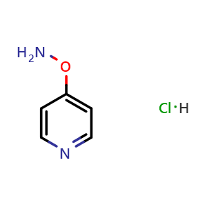 Chemical structure of O-(4-Pyridyl)hydroxylamine Hydrochloride , AChemBlock V149568